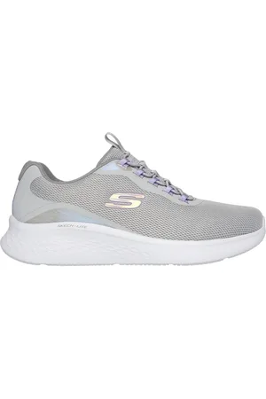 Skechers Donna Skech-Lite Pro - Glimmer Me Sneaker in Grigio/Lavanda