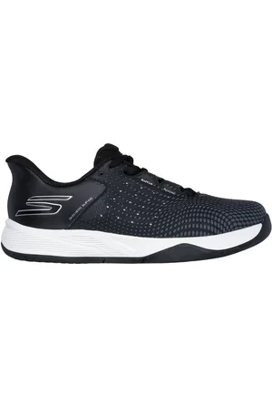 Skechers Donna Slip-ins Relaxed Fit: Viper Court Reload Sneaker in Nero/Bianco