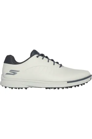 Skechers Uomo GO GOLF Tempo GF Shoes in Naturale/Grigio