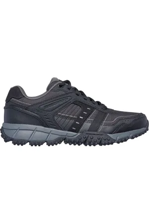 Skechers Uomo Urban Trax Sneaker in Nero/Carbone