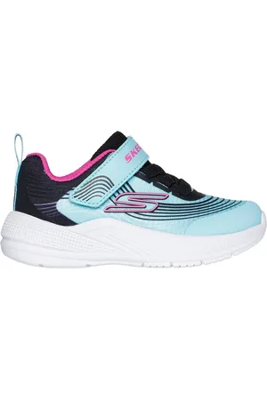 Skechers Microspec Advance Sneaker in Verde Acqua/Porpora