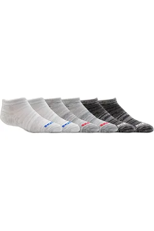 Skechers Bambino 6 Pack Low Cut Non Terry Calze in