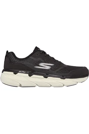 Skechers Uomo Max Cushioning Premier - Vantage Sneaker in Nero/Bianco