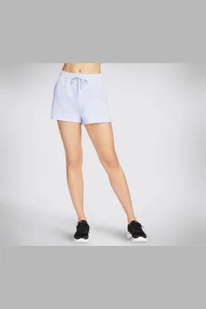 Skechers Donna Apparel Getaway pantaloni corti in Lavanda/Rosa Chiaro