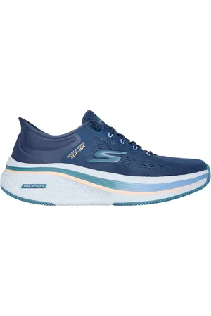 Skechers Donna Slip-ins: GO RUN Elevate 2.0 - Banyan Sneaker in Blu Navy Blue/Petrolio