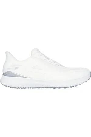 Skechers Donna Slip-ins: GO GOLF Flight Shoes in Bianco/Argento