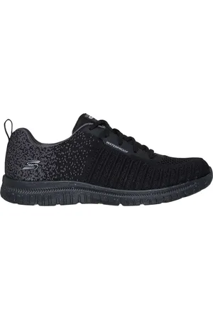 Skechers Donna Virtue - Dryspell Sneaker in Nero/Carbone