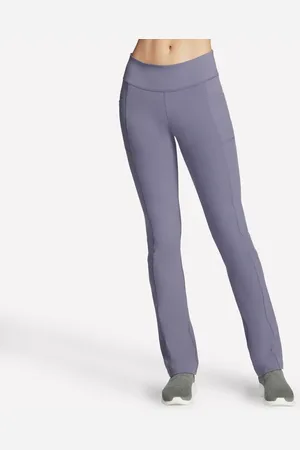 Skechers Donna GO WALK OG Pantaloni Regular Length in Porpora/Carbone