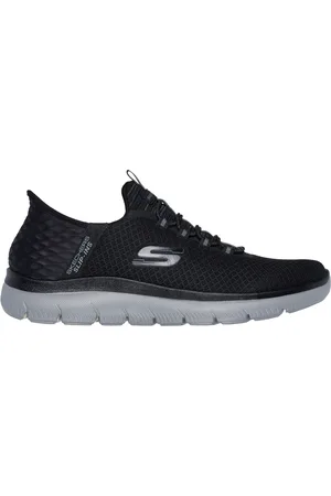 Skechers Uomo Slip-ins: Summits - High Range Sneaker in Nero/Carbone