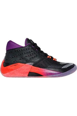 Skechers Uomo SKX REIGN Sneaker in Nero/Porpora/Rosa