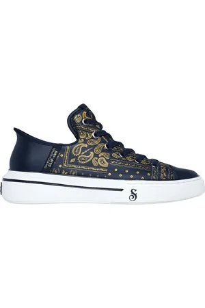 Skechers Uomo Premium Leather Slip-ins Snoop One - Double G Sneaker in
