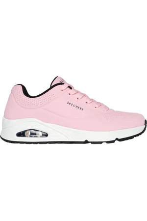 Skechers Uomo Uno - Stand On Air Sneaker in Rosa/Bianco