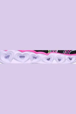 Skechers Bambina Heart Lights - Retro Hearts Sneaker in