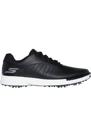 Skechers Uomo GO GOLF Tempo Shoes in Nero/Bianco