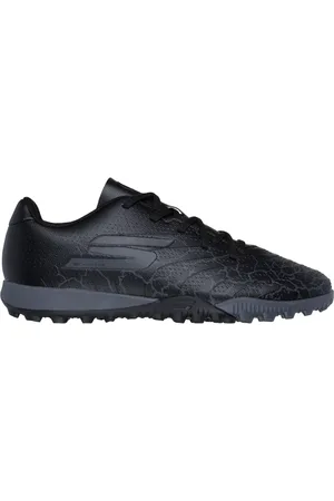 Skechers SKX_ 1.5 Jr Td TF Shoes in Nero/Argento