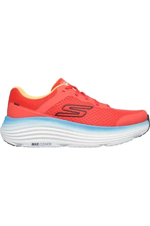 Skechers Uomo Max Cushioning Endeavour Sneaker in Arancione/Blu