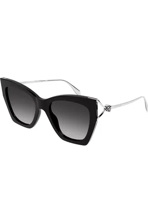 Alexander McQueen AM0375S 001 Occhiali da Sole Neri per Donna