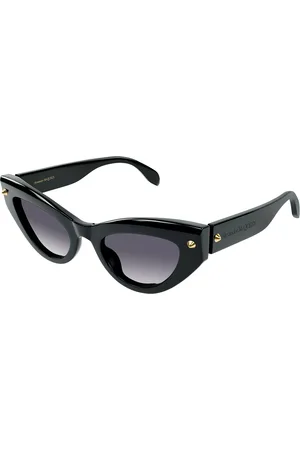 Alexander McQueen AM0407S 001 Occhiali da Sole Neri per Donna
