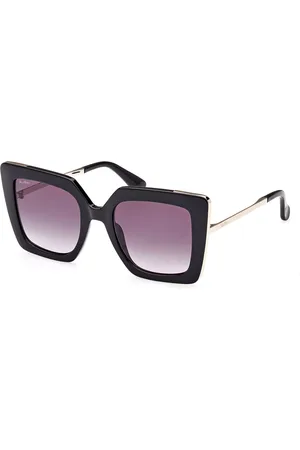 Max Mara MM0051 01B Occhiali da Sole Neri per Donna