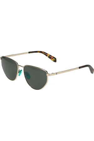 Benetton 7033 402 Occhiali da Sole Oro per Donna