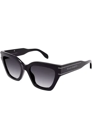 Alexander McQueen AM0398S 001 Occhiali da Sole Neri per Donna