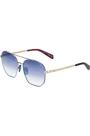 Benetton 7032 679 Occhiali da Sole Blu per Donna