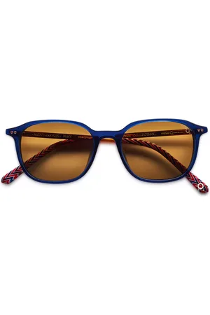 Etnia Barcelona Mont Ras Sun Polarized BLHV Occhiali da Sole Blu per Uomo