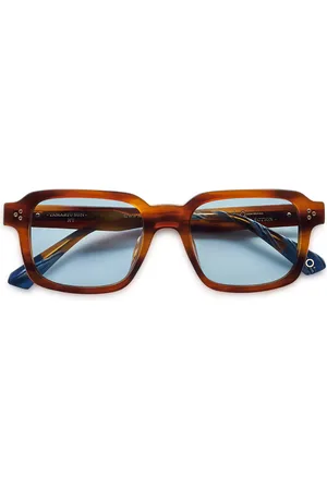 Etnia Barcelona Tamariu Sun Polarized HV Occhiali da Sole Tartarugatishell per Uomo