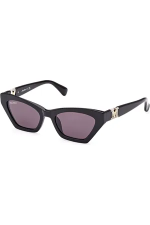 Max Mara MM0057 EMME13 01A Occhiali da Sole Neri per Donna