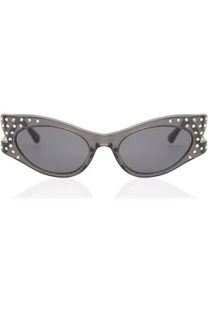 Alexander McQueen MQ0188S 001 Occhiali da Sole Grigi per Donna