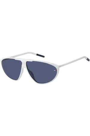 Tommy Hilfiger TJ 0027/S VK6/KU Occhiali da Sole Bianchi per Uomo