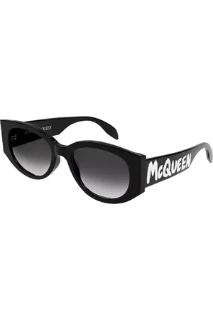 Alexander McQueen AM0330S 001 Occhiali da Sole Neri per Donna