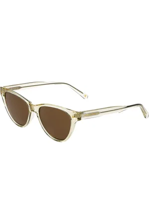 Benetton 5044 487 Occhiali da Sole Gialli per Donna