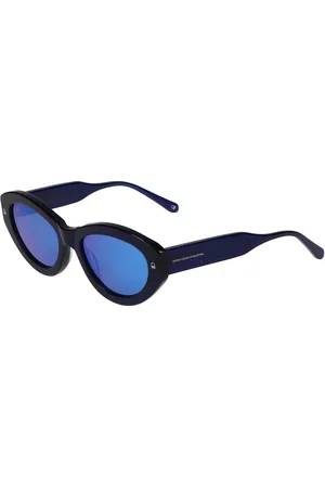 Benetton 5050 696 Occhiali da Sole Blu per Donna