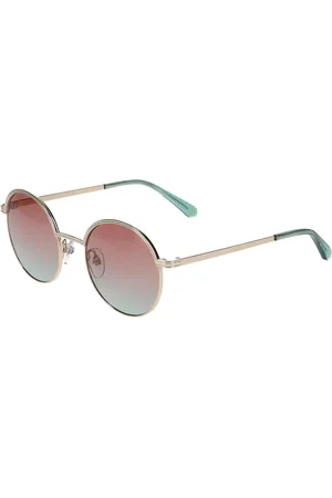 Benetton 7037 400 Occhiali da Sole Oro per Donna
