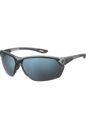 Under Armour UA COMPETE RIW/QI Occhiali da Sole Grigi per Uomo