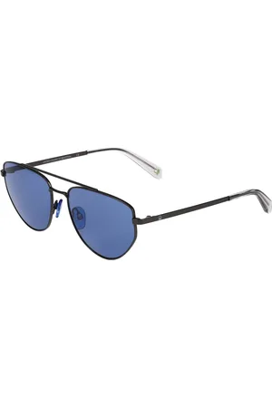 Benetton 7025 900 Occhiali da Sole Grigi per Uomo