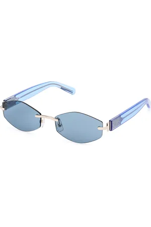 GCDS GD0040 32V Occhiali da Sole Oro per Uomo