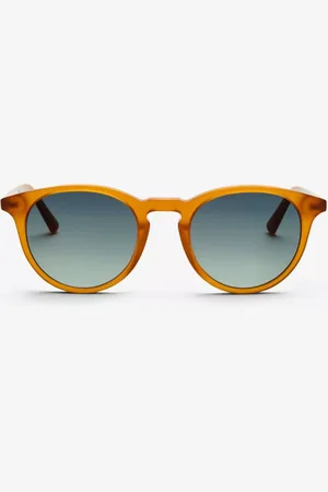 Messyweekend DEPP Amber Verdi Occhiali da Sole Arancioni per Uomo