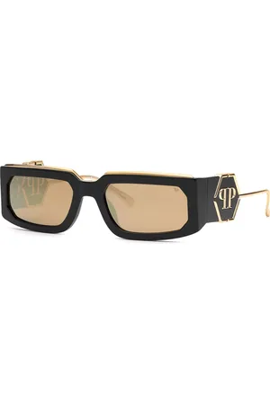 Philipp Plein SPP119M 700G Occhiali da Sole Neri per Donna