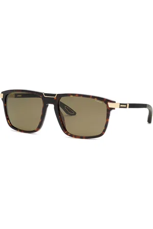 Chopard SCH359V Polarized 909P Occhiali da Sole Tartarugatishell per Uomo