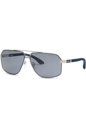 Chopard SCHG89 0579 Occhiali da Sole Argentati per Uomo