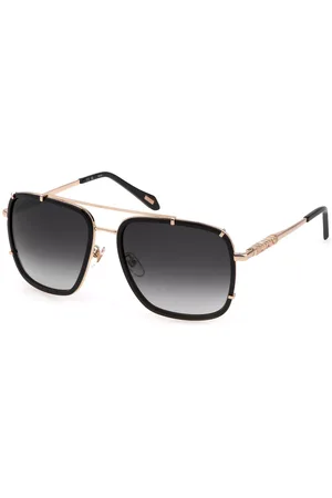 Roberto Cavalli SJC030V 0700 Occhiali da Sole Neri per Donna