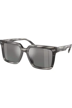 Michael Kors MK2217U ABRUZZO 396688 Occhiali da Sole Neri per Uomo