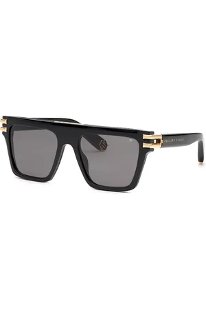 Philipp Plein SPP108M 0700 Occhiali da Sole Neri per Donna