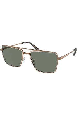 Michael Kors MK1154 BLUE RIDGE 18993H Occhiali da Sole Oro per Uomo