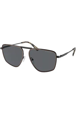 Michael Kors MK1153 SILVERTON 100587 Occhiali da Sole Neri per Uomo