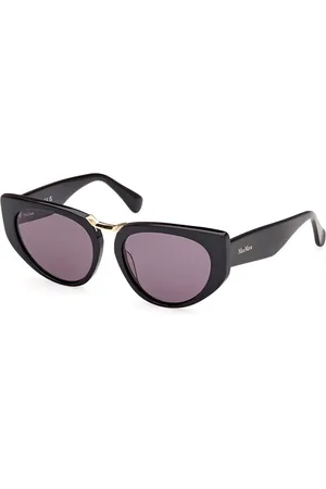 Max Mara MM0093 BRIDGE1 01A Occhiali da Sole Neri per Donna