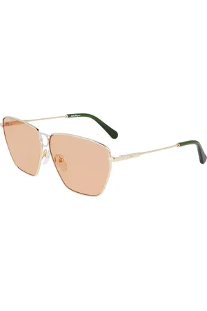 Salvatore Ferragamo SF 240S 789 Occhiali da Sole Oro per Donna
