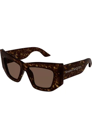 Alexander McQueen AM0448S 002 Occhiali da Sole Tartarugatishell per Donna